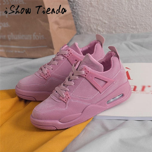 Low Top Jogging Shoes Lace Up Women's Shoes Travel Shoes Light-Weight Running Shoes Sneakers Plus Size Sport Shoes Professional